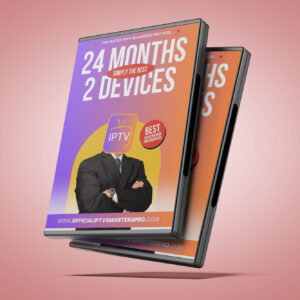 24 MONTHS 2 DEVICES - IPTV SMARTERS PRO SUBSCRIPTION