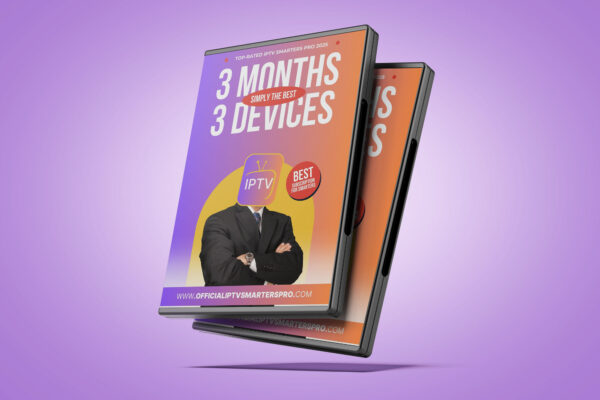 3 MONTHS 3 DEVICES - IPTV SMARTERS PRO SUBSCRIPTION